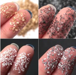 80g/Box Color Irregular Resin Filling Crushed Glass Stones For DIY Epoxy Resin Mold Jewelry Making Crystal Nail Art Decoration
