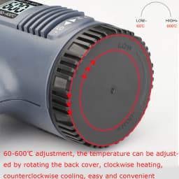 220V Heat Gun 2000W Variable Advanced Electric Hot Air Gun Advanced Hot Air Gun Temperatures Adjustable Electric Heat Gun