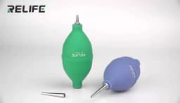 RELIFE 2in1 Phone Repair Dust Cleaner Air Blower Ball Cleaning Pen for Phone PCB PC Keyboard Dust Removing Camera Lens Cleaning