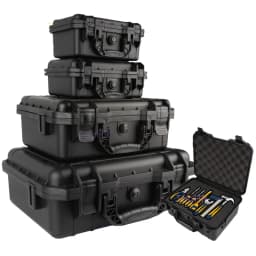 Hard Carry Case Bag Tool Case With pre-cut Sponge Storage Box Safety Protector Organizer Hardware Toolbox Impact Resistant