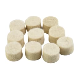 33pcs Wool Felt Polishing Wheel Cloth Buffing Disc Jewelry Mirror Sanding Pads 3mm Shank For Drill Rotary Tool