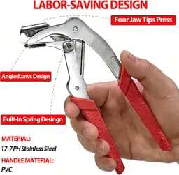 Car Clip Pliers Panel Clip Removal Pliers Spring Loaded Fastener Removal Tool for Removing Automotive Fasteners Clips Door Panel
