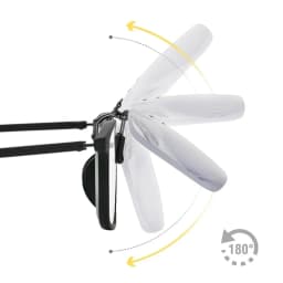 Ultra-light Clip Presbyopic Glasses Reading Glasses Flip Up Down Rimless Magnifying Glasses Lens With Clip +1.0 ~ +4.0