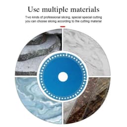 Composite Multifunctional Cutting Saw Blade 110/125mm Ultra-thin Saw Blade Ceramic Tile Glass Cutting Disc For Angle Grinder