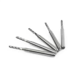 10pcs PCB Corn End Milling Cutter 0.5-3.175mm, 3.175mm (1/8) Shank Hard Alloy PCB Milling Cutter CNC Cutting Milling Cutter