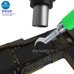 Mijing Quick Release Kinfe KC8 Motherboard IC Remove Glue Rework Blade CPU Disassemble Knife Chip Repair Scraper Pry Knife Kit