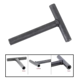 1Pcs T Type Wrench Valve Screw Clearance Adjusting Spanner 3mm 3.5mm 4mm Square Hexagon Wrench For Motorcycle Scooter