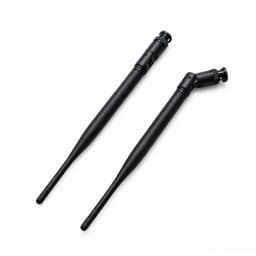 2Pcs/Set BNC Male Antenna Wireless Microphone Receiver Antenna UHF 500MHz-900MHz 3dBi Gain Amplifier Signal Antenna 215mm Length