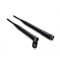2Pcs/Set BNC Male Antenna Wireless Microphone Receiver Antenna UHF 500MHz-900MHz 3dBi Gain Amplifier Signal Antenna 215mm Length