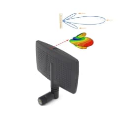 2.4GHZ WIFI Antenna 2.4G Directional Flat Antenna Gain: 8dbi SMA For WLAN Router Bluetooth RF POWER Amplifier Antenna