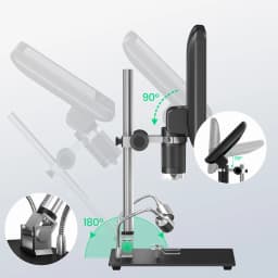 Andonstar Hot AD210 Digital Microscope 10.1 inch Adjustable LCD for Electronics Repair Microscope PCB/SMD Soldering Microscopio
