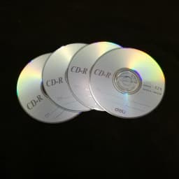 1/2/4PCS Deli 3725 CD-R Blank Discs Recordable Compact Disc 700MB/80min/52x CD-R BLANK Discs Single Piece