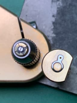Watch repair tool, polishing and polishing screw parts, large steel wheel, fast and slow clamps