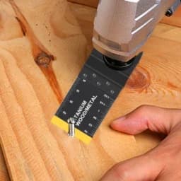Titanium Oscillating Saw Blades Kits, Metal Cutting,Multitool, Fit Dewalt Bosch Worx, Milwaukee Ryobi, 20 Pcs