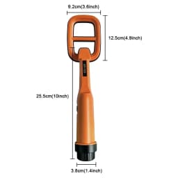 Treasure Hunter GT120 Handheld Diving Metal Detector Pinpointer Pointer Probe Waterproof Metal Pinpointing 4.2" Search Coil