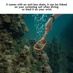 Treasure Hunter GT120 Handheld Diving Metal Detector Pinpointer Pointer Probe Waterproof Metal Pinpointing 4.2" Search Coil