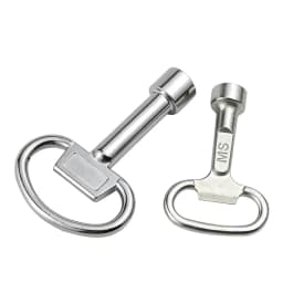 Tap Water Valve Triangle Wrench Chassis Cabinet Door Elevator Door Lock Valve Key Multi-purpose Triangle Key