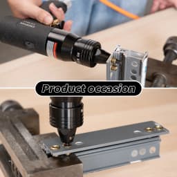 HIFESON Self-Lock Pneumatic Rivet Nut Guns Insert Thread Pull Setter Riveters For Aluminum And Iron Nuts