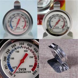 Stainless Steel Oven Cookware Thermometer Thermometer Mini Thermometer Barbecue Thermometer For Home Cooking 50~300℃/100℉~600℉