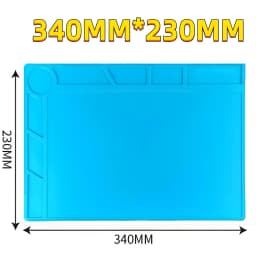 Silicone Soldering Mat ESD Antistatic Heat Insulation Motherboard Electronics Phone Repair Maintenance Working Platform Pad