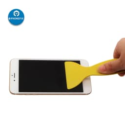 Black Yellow Plastic Scraper Spatula for Mobile Phone LCD Screen Glue Air Bubble Removal Sticker Installation Scraper DIY Tool