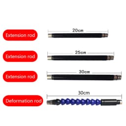 Reciprocating Linear Motor Parts M6 Suction Cup Adapter 3XLR Extension Rod for Telescopic Linear Actuator Attachment Holder