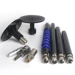Reciprocating Linear Motor Parts M6 Suction Cup Adapter 3XLR Extension Rod for Telescopic Linear Actuator Attachment Holder