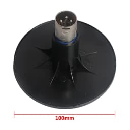 Reciprocating Linear Motor Parts M6 Suction Cup Adapter 3XLR Extension Rod for Telescopic Linear Actuator Attachment Holder