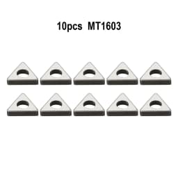 10pcs MT1603 MT2204 CNC Turning Tool Holder Tool Holder Shim Lathe Cutter Replace Insert Clamping Triangular Wedge Accessories