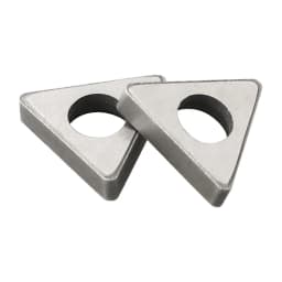 10pcs MT1603 MT2204 CNC Turning Tool Holder Tool Holder Shim Lathe Cutter Replace Insert Clamping Triangular Wedge Accessories