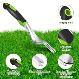 Hand Weeder Tool Weed Puller Tool for Garden Weeding Digger Tool with Ergonomic Handle for Weed Removal Farmland Transplantation
