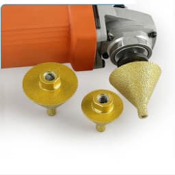 M14 Diamond Chamfer Corn Drill Bit Enlarged Hole Beveling Grinding Tools 50mm for Granite Marble Tiles Stone Cutting Cone Carve