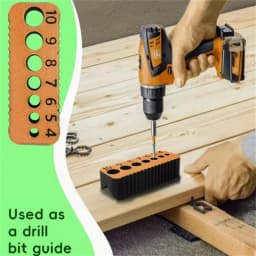 Drill Guide For 4/5/6/7/8/9/10mm Holes Drill Bit DIY Drill Jig Block Joints Tool Multifunctional Precision Accessory