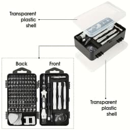 115 In1 Precision Screwdriver Set, Tool Gifts for Men, for Computer, Macbook, Laptop, Screwdriver Bits Are Made of High-quality