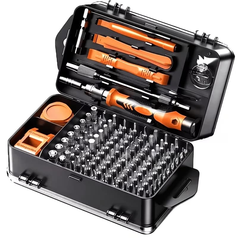 115 In1 Precision Screwdriver Set, Tool Gifts for Men, for Computer, Macbook, Laptop, Screwdriver Bits Are Made of High-quality