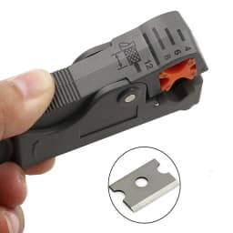 Multi-Tool Automatic Stripping Pliers Wire Coaxial Stripper Hand Tools Pliers Cable Wire Stripper Knife Electrician Accessories