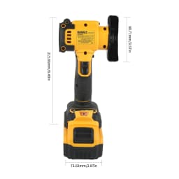 DEWALT DCS438 Cordless Angle Grinder 3 Inch Mini Polishing Grinding Machine Electric Cutting Power Tools For 20V 18V Battery