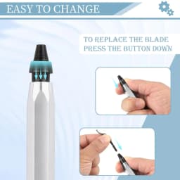 Deburring Tool Metal Handle with 11 High-Speed Steel Blades 360 Degree Rotary Head BS1010 BS1012 BS1018 BK3010 BS3010 Deburring
