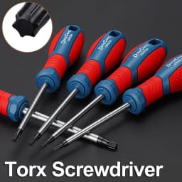 1pcs Magnetic Torx Screwdriver Precision T8 T10 T15 T20 T25 T27 T30 T40 Torx Security Controller Repair Hand Tool Kit
