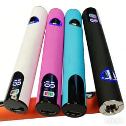 1pcs DIY Battery, LED 510 Thread Battery, 500mAh Cart Pen Adjustable Voltage Portable Electric Soldering Iron Welding