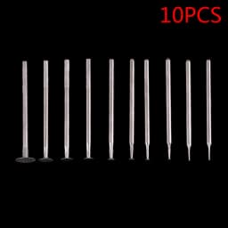 10PCS Grinding Bit Accessory Ultra-Thin T Head Shank Diamond Mounted Point Stone Jade Carve Polish Engrave Tools Set 2.35mm