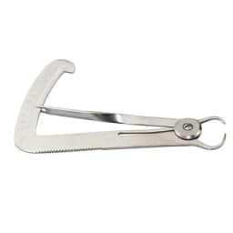 1pc Degree Gauge Measures From 0-10 Mm Dental Lab Caliper Wax Metal Dental Crown Gauge Caliper Surgical Instruments