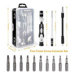 25/115/135/140 in1 Screwdriver Set Magnetic Torx Phillips Screw Bit Kit With Electrical Remover Wrench Repair Phone PC Tools