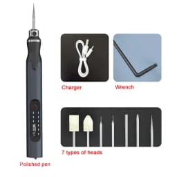 MaAnt D1 D2 Electric Grinding Pen Intelligent Charging Engraving Pen Phone CPU IC Polishing Lattice Cutting Tool OCA Remover