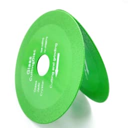 100/115/125mm Glass Cutting Blade Ceramic Tile Jade Crystal Wine Bottle Grinding Diamond Ultra-Thin Saw Blade Glass Cutting Blad