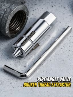 Broken Pipe Extractor Tool Adjustable Faucet Valve Damaged Thread Remover High Hardness Anti Slip Repair Accessories For Water