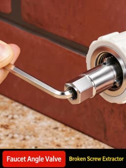 Broken Pipe Extractor Tool Adjustable Faucet Valve Damaged Thread Remover High Hardness Anti Slip Repair Accessories For Water
