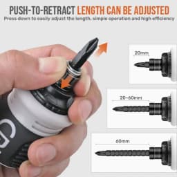 26 In 1 Ratchet Screwdriver Set Magnetic Dual-purpose Batch Head Telescopic Labor-Saving Screwdriver Hand Tool