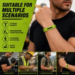 WORX sports wristband tool decoration couple basketball sports wristband fitness rubber wristband