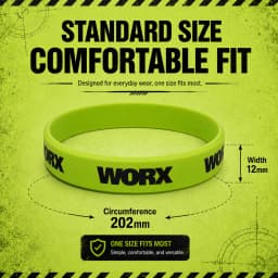 WORX sports wristband tool decoration couple basketball sports wristband fitness rubber wristband